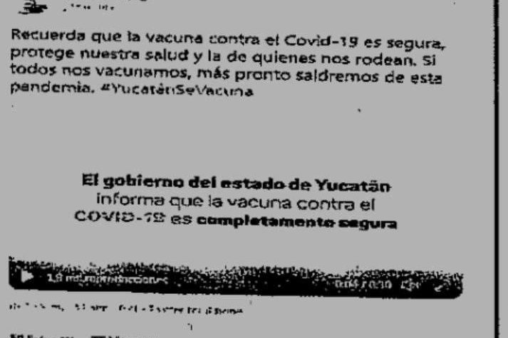 Va Morena Yucata‌n en contra de la promoción de la vacunación.