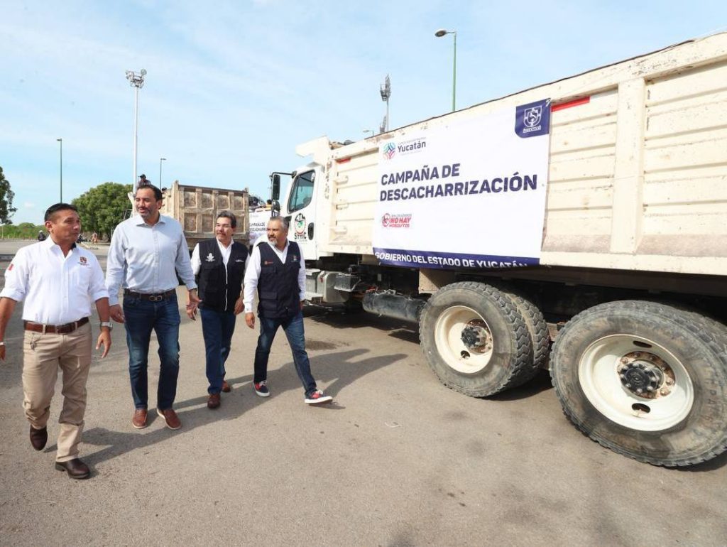 Inicia campaña de descacharrización para Mérida y sus comisarías