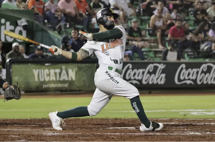 Leones vuelven al “Kukulcán Álamo” y arrancan el primero de la serie con una nueva victoria