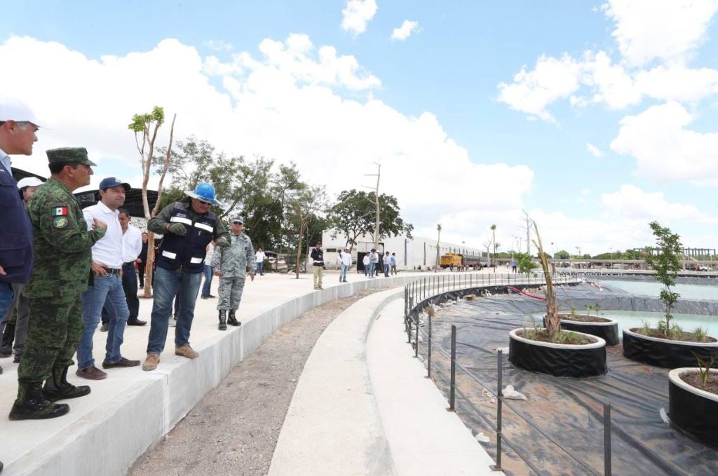 El Gobernador Mauricio Vila Dosal realizó una nueva visita de observación al Gran Parque de la Plancha