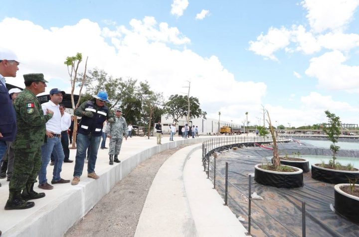 El Gobernador Mauricio Vila Dosal realizó una nueva visita de observación al Gran Parque de la Plancha