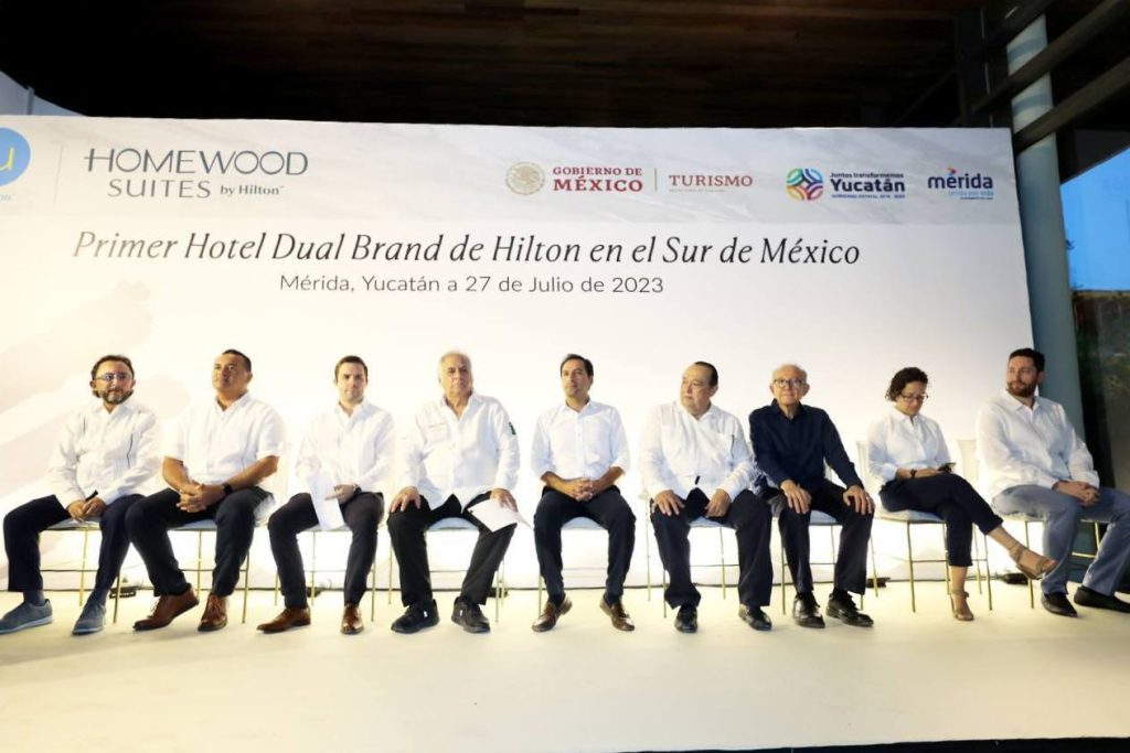 Yucatán incrementa su oferta hotelera con el inicio de la construcción del primer Hotel Dual Brand de la cadena Hilton en el sur de México