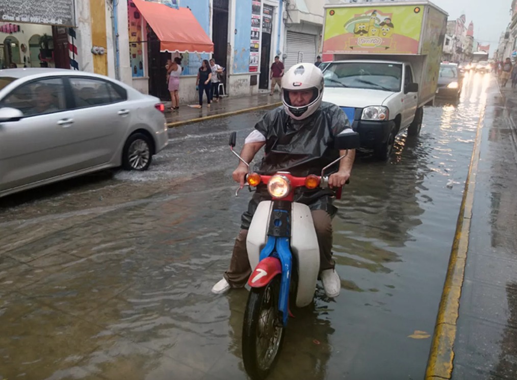 Se espera otro día de intenso calor y lluvias en Yucatán