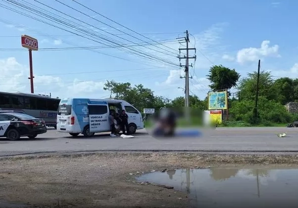 Fatal accidente en la Mérida-Tizimín, fallece motociclista arrollado