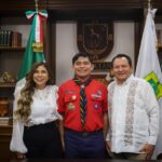 Joven scout asume como Gobernador por un Día en Yucatán