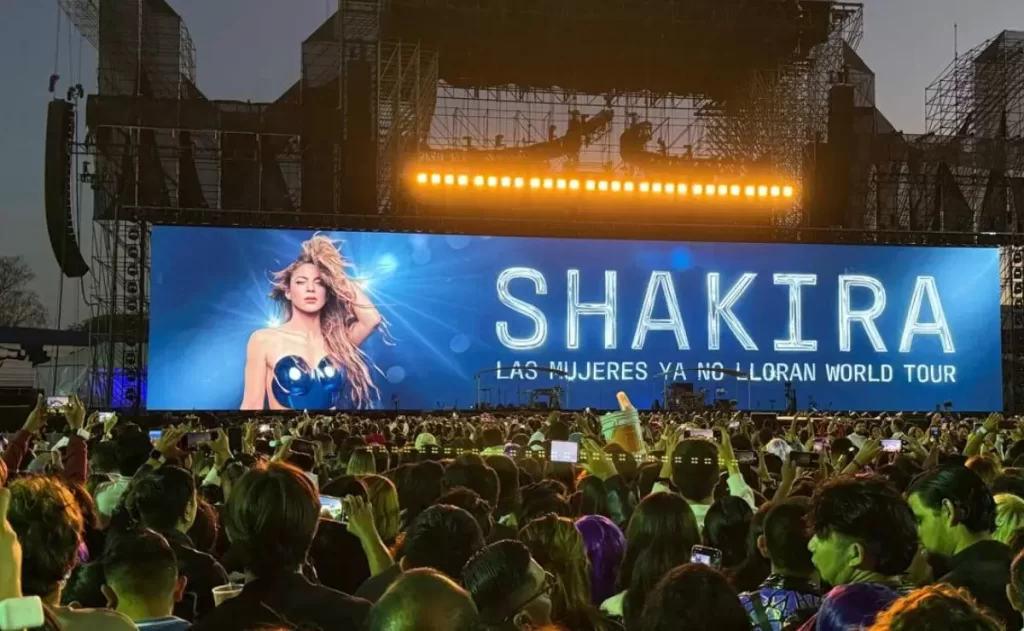 Shakira hace vibrar a Mérida con “Las Mujeres Ya No Lloran World Tour”