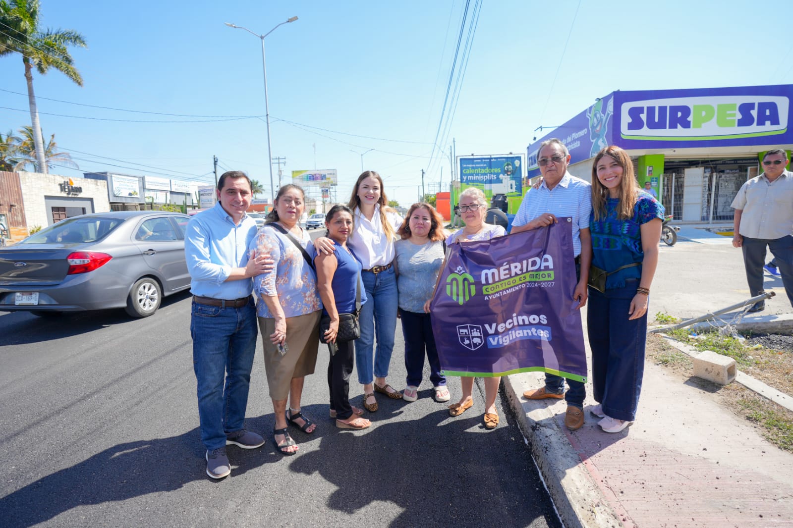 Llegaremos a más colonias para repavimentar y mantener en orden las calles: Cecilia Patrón