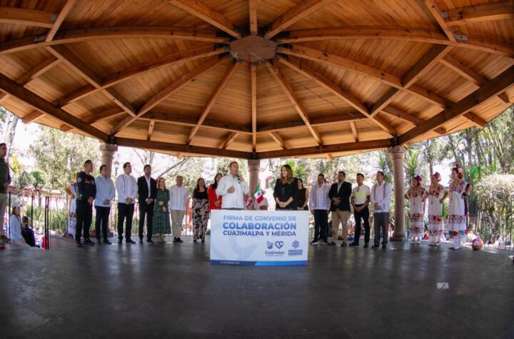 Mérida y Cuajimalpa sellan alianza estratégica por la paz y la cultura
