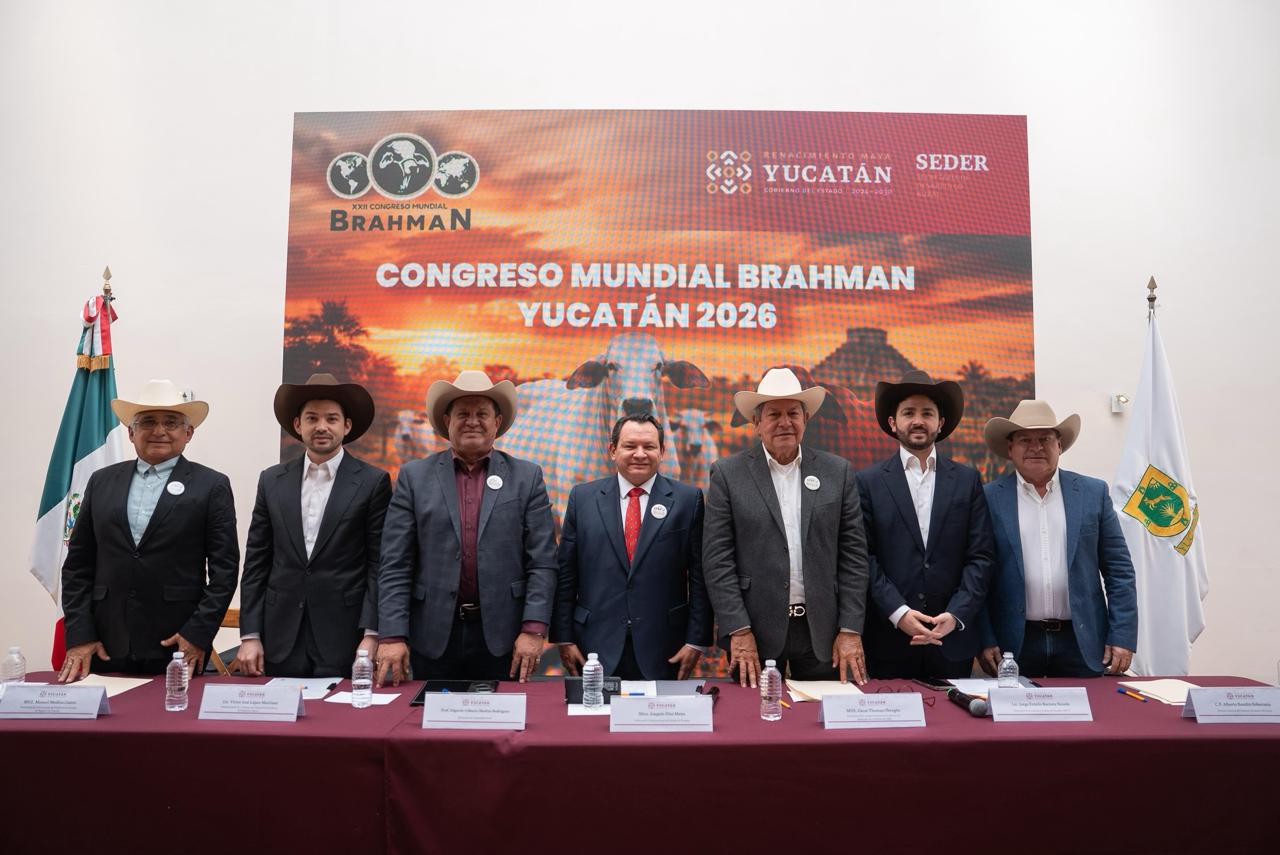 Yucatán, sede del congreso mundial Brahman 2026