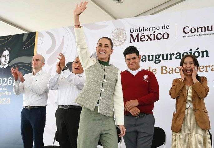 Tienen una Presidenta que está con las y los jóvenes: Claudia Sheinbaum