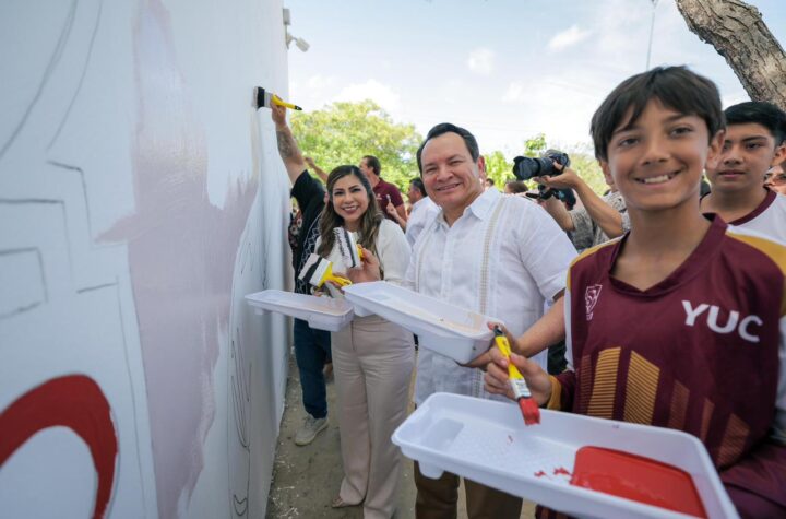 “Murales Mundialistas” para recuperar espacios públicos en todo Yucatán
