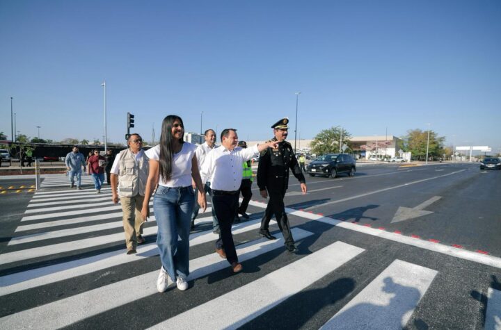Gobernador Joaquín Díaz Mena entrega obras de modernización vial en City Center