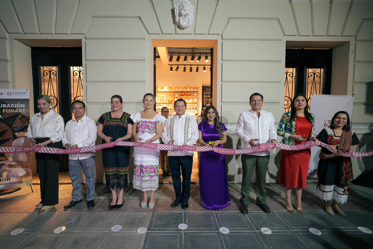 Abre sus puertas en Mérida la primera tienda de Fonart para impulsar las artesanías yucatecas