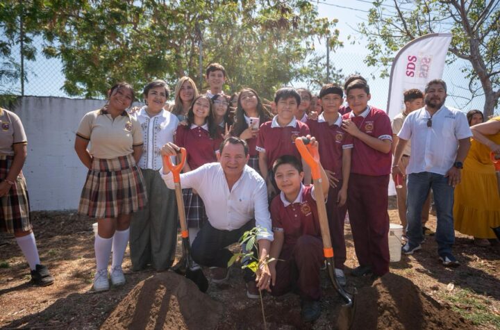Inicia programa “Renacimiento Verde en tu Escuela” en el sur de Mérida