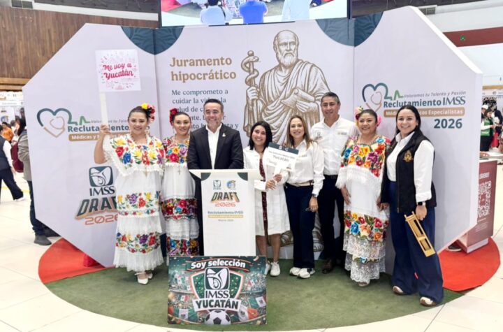 Logra IMSS Yucatán llegada de 278 médicas y médicos especialistas para fortalecer atención en salud
