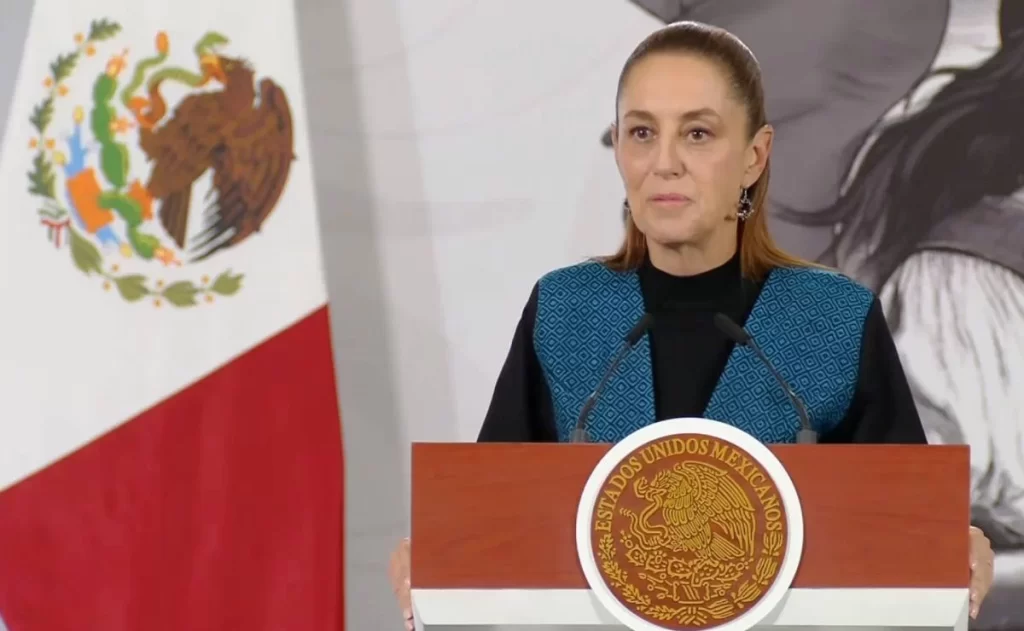 Baja homicidio doloso en 44%, destaca Claudia Sheinbaum