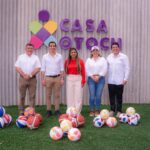 Rommel Pacheco motiva a niñas, niños y adolescentes de Casa Otoch