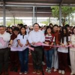 Impulsa el Gobernador Joaquín Díaz Mena mejores condiciones educativas en Dzununcán