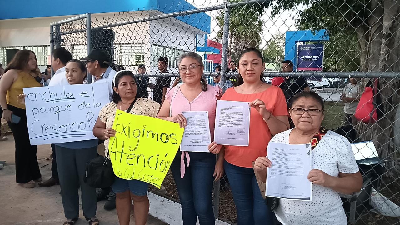 Reclaman abandono de parque en el sur de Mérida