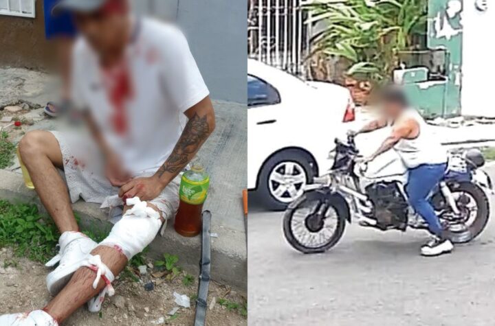 Ataque con machete en Juan pablo II deja a joven lesionado; Reportan detención de presunta agresora.