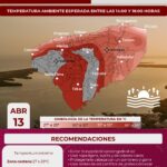 Lunes estable pero muy caluroso en Yucatán