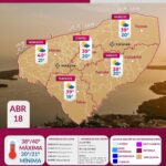 Temperaturas extremas marcan el clima de este sábado en Yucatán