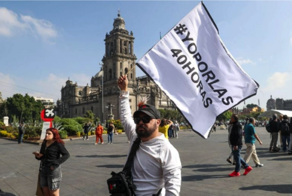 Reforma laboral en México reducirá jornada de 48 a 40 horas de forma gradual