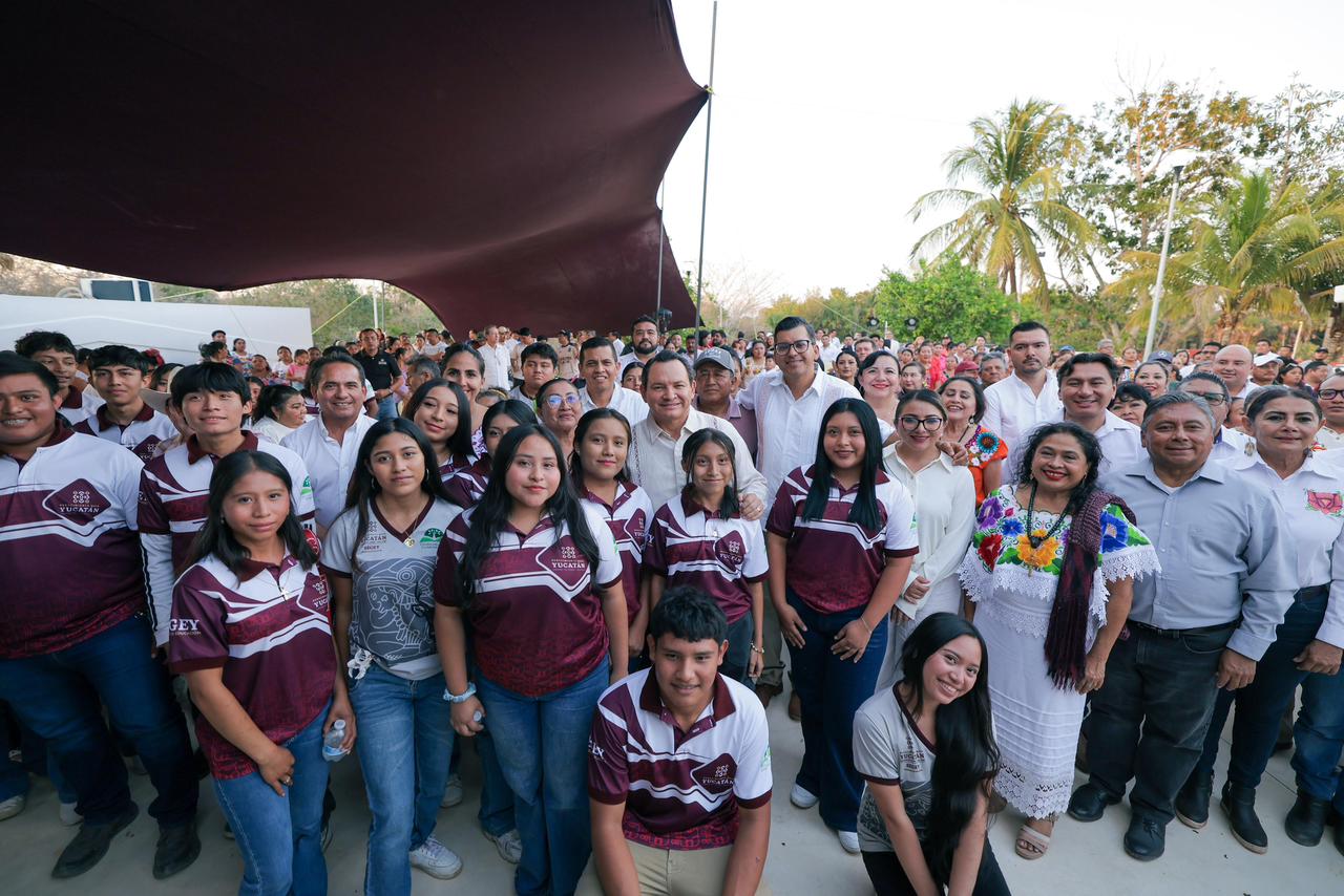 Impulsan educación y desarrollo rural en Ticul con nuevas obras