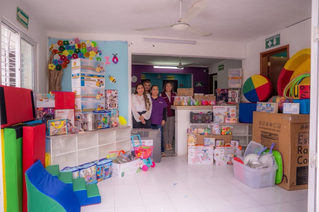 DIF Yucatán fortalece atención a la primera infancia con reequipamiento de centros infantiles en Mérida