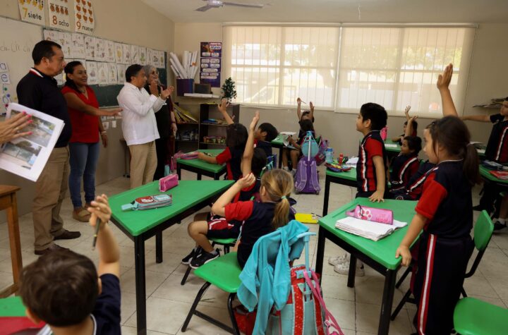Más de 500 mil alumnas y alumnos regresan a clases en Yucatán tras periodo vacacional