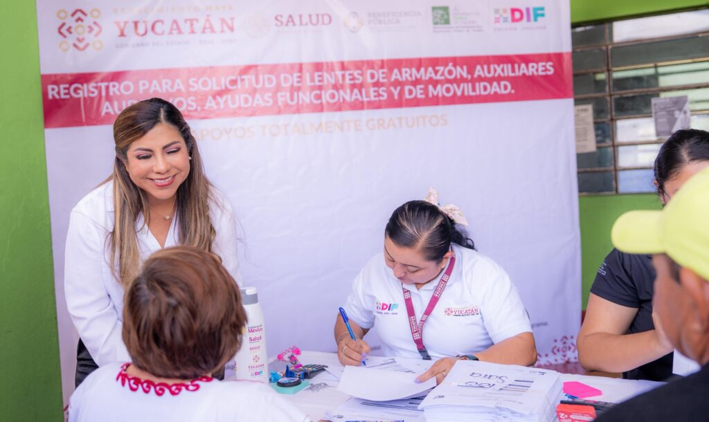 DIF Yucatán y Beneficencia Pública inician registro para acceder a apoyos funcionales en el estado