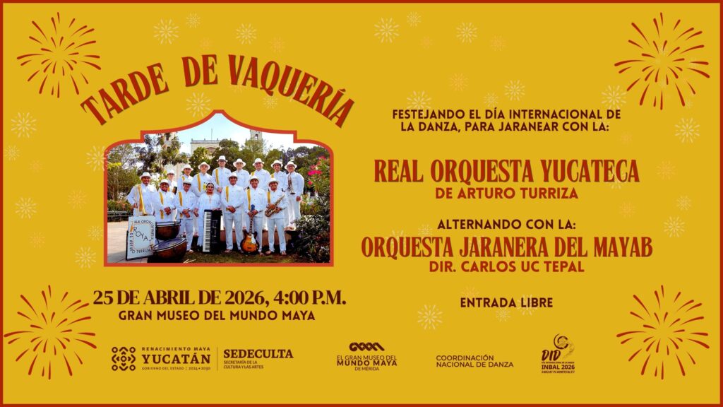 Invitan a vivir una Tarde de Vaquería en el Gran Museo del Mundo Maya