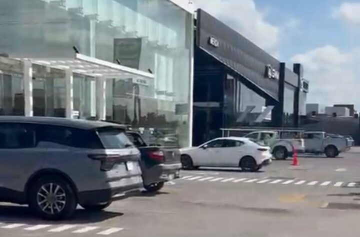 Fuga de gas en camión de valores obliga a evacuar taller de “Ford Altabrisa”