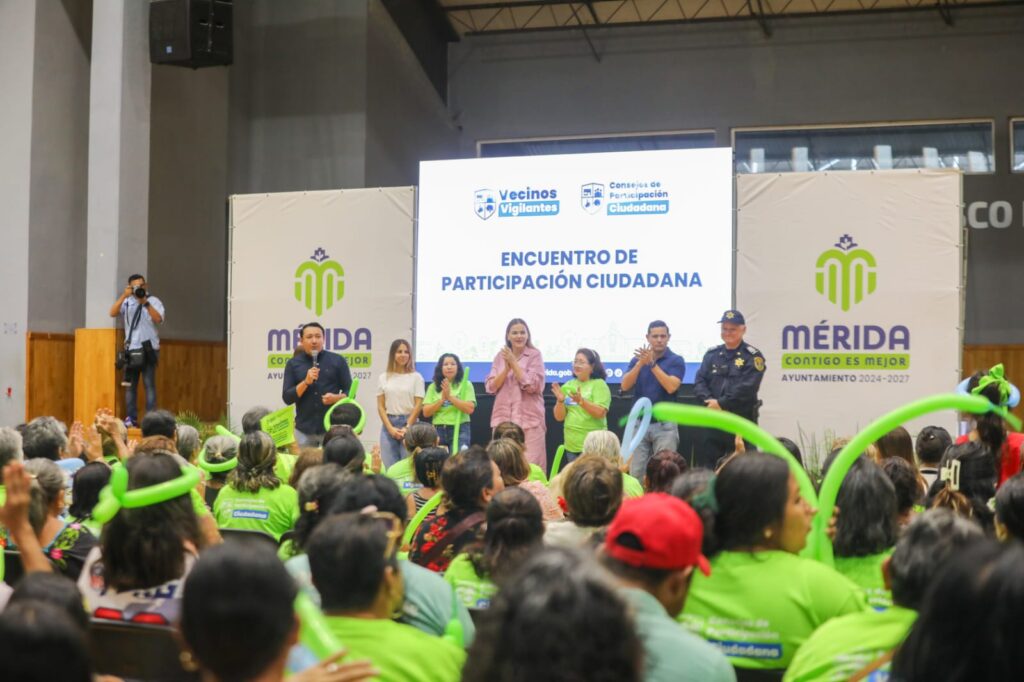 Con participación ciudadana, Cecilia Patrón fortalece la seguridad en Mérida