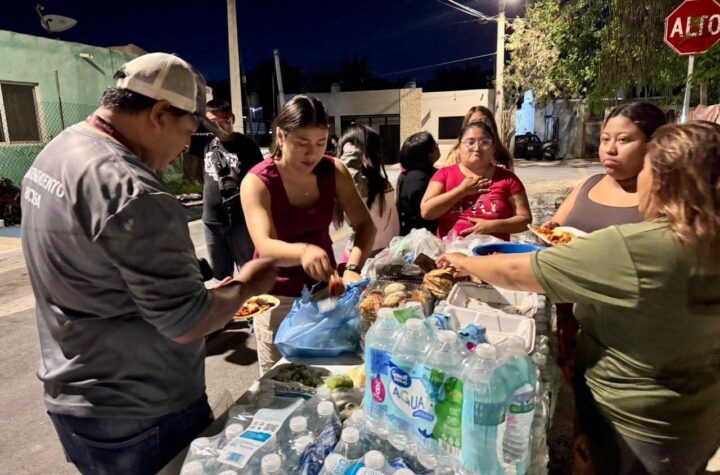 Diputada de morena, Clara Rosales Montiel, acompaña a familias afectadas por incendio en Dzununcán