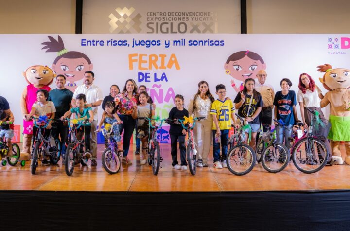 DIF Yucatán reúne a más de 6 mil personas en celebraciones por el Día de la Niña y el Niño