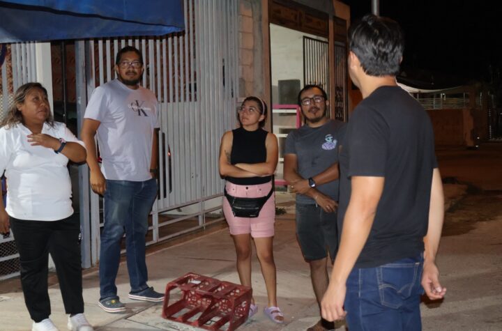 Adrián Gorocica impulsa la transformación de servicios públicos en Villas Caucel