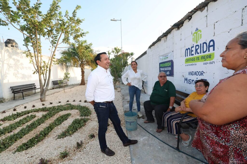 Cecilia Patrón responde a vecinos de Misné y recupera espacio público con participación ciudadana.