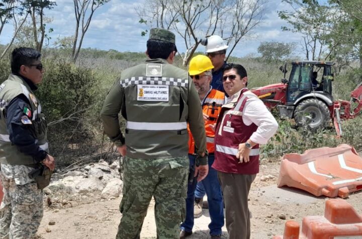 Atienden y controlan fuga de gas en la carretera Mérida–Tetiz