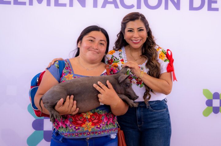 DIF Yucatán fortalece proyectos comunitarios y de seguridad alimentaria en Tixméhuac