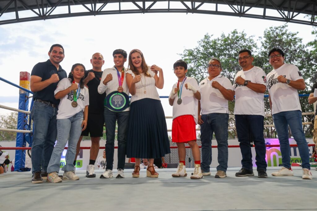 En Mérida, el deporte es factor de cohesión social y paz; Cecilia Patrón