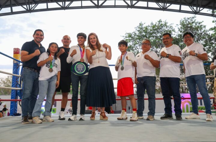 En Mérida, el deporte es factor de cohesión social y paz; Cecilia Patrón