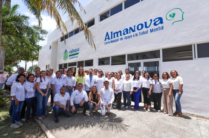 La atención a la salud mental es gratuita en Mérida. Cecilia Patrón inaugura nueva sede Alma Nova en Ciudad Caucel