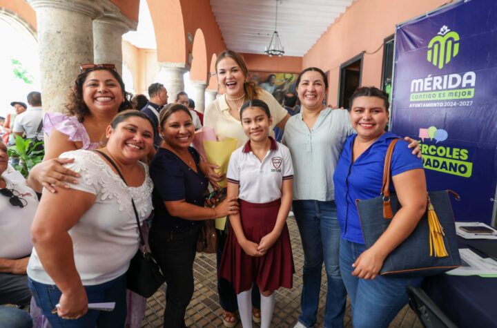 Meridanos encuentran respuesta rápida y eficiente en el Miércoles Ciudadano. “Este gobierno está para servir y acompañar”: Cecilia Patrón