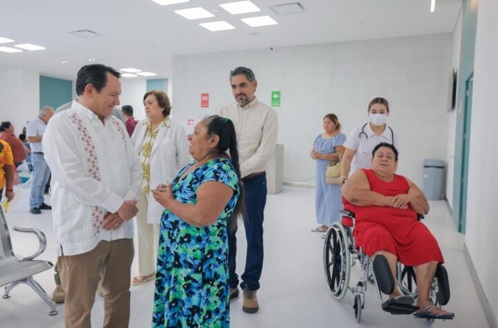 Gobernador Joaquín Díaz Mena garantiza servicios del nuevo Hospital O’Horán pese a inclemencias del tiempo
