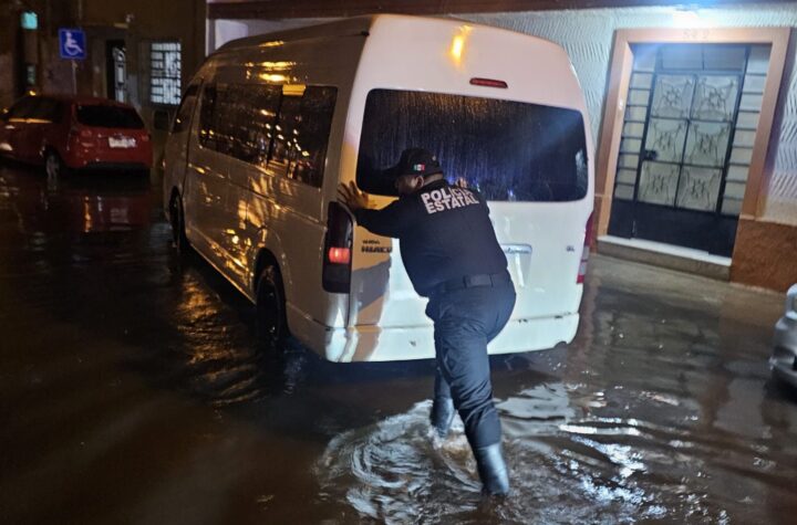 SSP mantuvo despliegue operativo ante afectaciones por lluvias en Mérida y municipios del interior