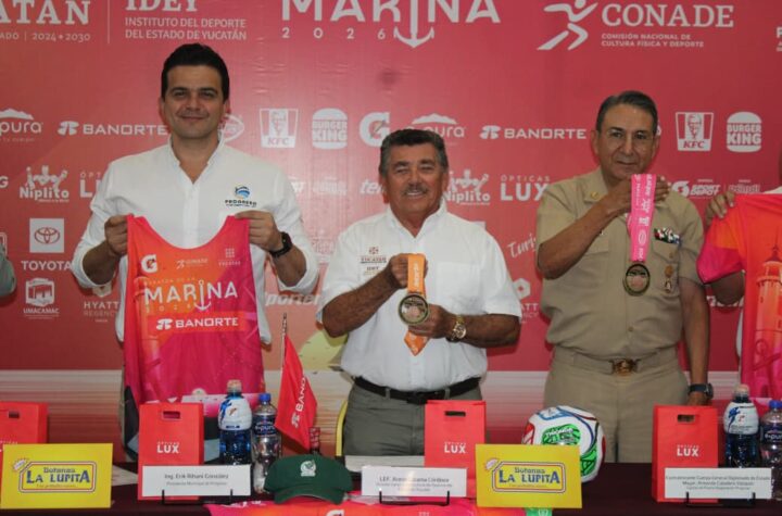 Maratón de la Marina mantendrá su ruta hacia Progreso