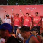 Gobernador Joaquín Díaz Mena encabeza salida y premiación del Maratón de la Marina