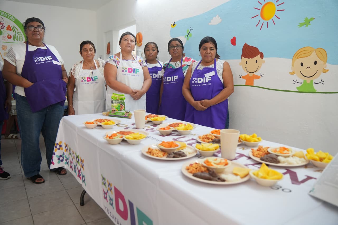 DIF Yucatán capacita a cocineras voluntarias en alimentación saludable e higiene