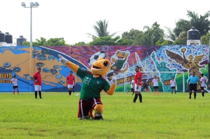 Avanza torneo mundialista en el Cereso de Mérida con participación de 48 equipos